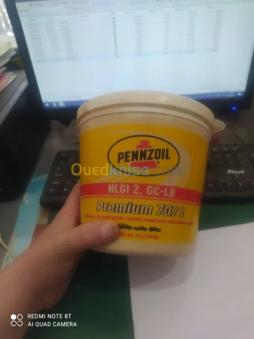 GRAISSE PENNZOIL ROUGE PREMIUM 707 L