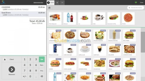 Logiciel pour commerçant et entreprise