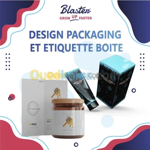 Design Packaging et Etiquette boite
