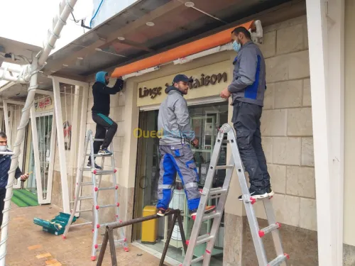 Vente et pose toutes types de tinda 