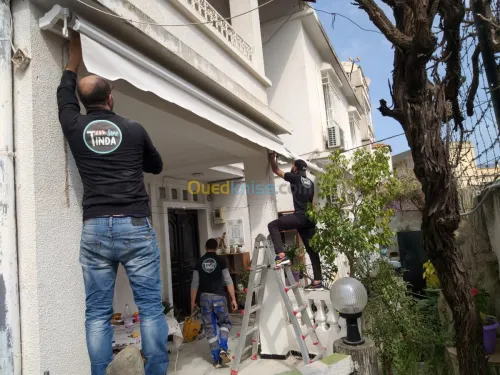 Vente et pose toutes types de tinda 