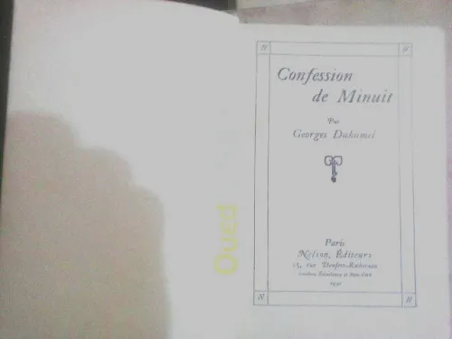 Livres anciens de 1909 et 1921 كتب