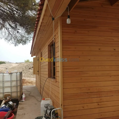 Construction Des bungalow et Kiosques