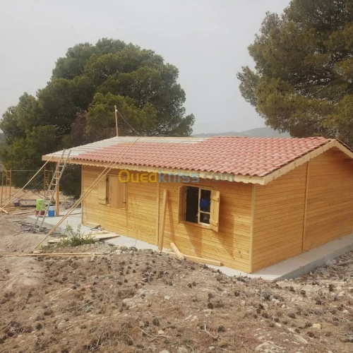 Construction Des bungalow et Kiosques