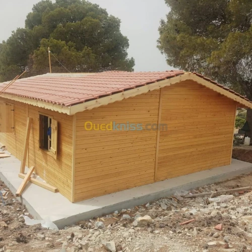Construction Des bungalow et Kiosques