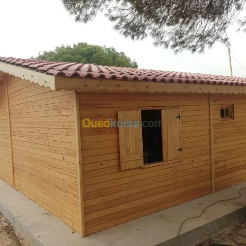 Construction Des bungalow et Kiosques