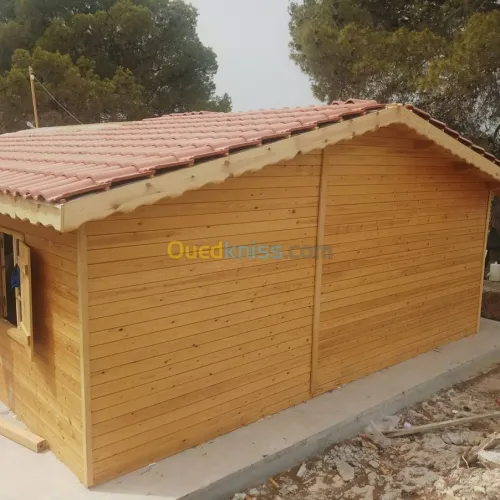 Construction Des bungalow et Kiosques