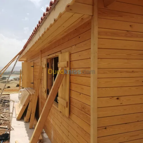 Construction Des bungalow et Kiosques