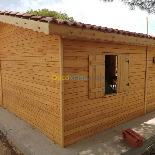 Construction Des bungalow et Kiosques