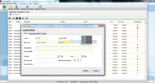 Logiciel Gestion Stock,Point de Vente
