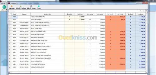 Logiciel Gestion Stock,Point de Vente