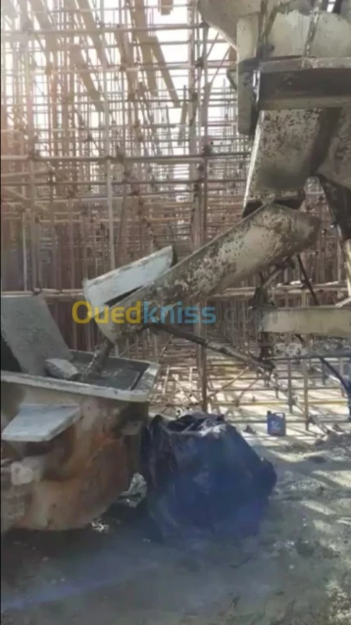 Location de pompe à béton stationnaire