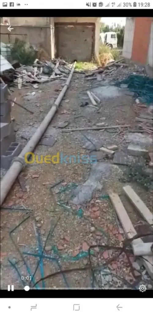 Location de pompe à béton stationnaire