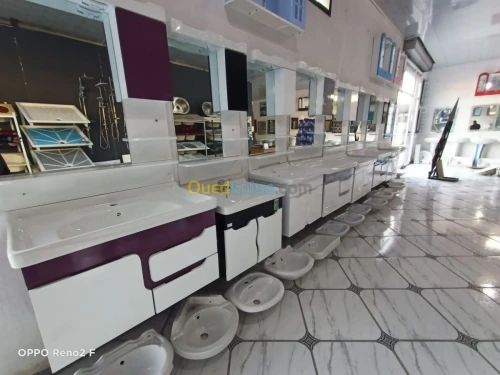 Meuble salle de bain 100/100 PVC