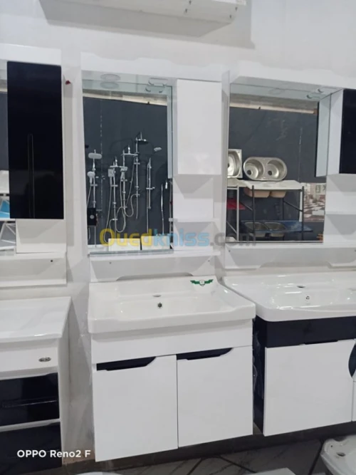 Meuble salle de bain 100/100 PVC
