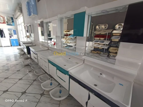 Meuble salle de bain 100/100 PVC