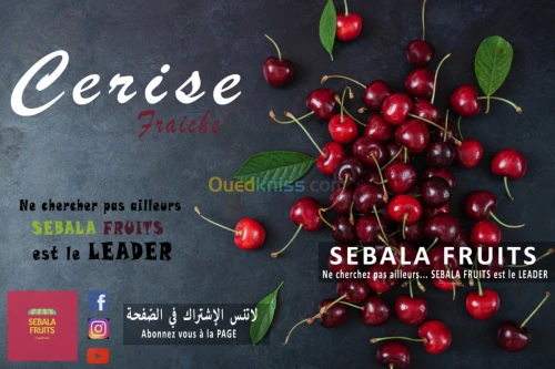 cerise خوخ نكترين سوريز fraiche