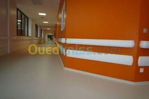 travaux  DÉCORATION  POUR  HÔPITAUX  