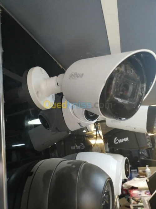 Installation camera surveillance 