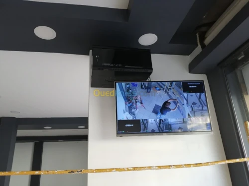 Installation camera surveillance 
