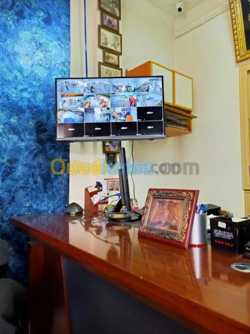 Installation camera surveillance 