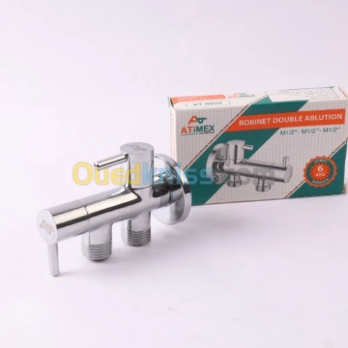 ROBINET DOUBLE ABLUTION ATIMEX