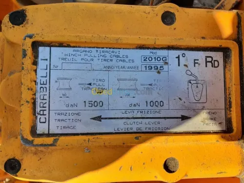 Treuil cables électriques 