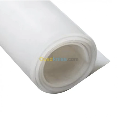 TAPIS DE CAOUTCHOUC SILICON - BLANC