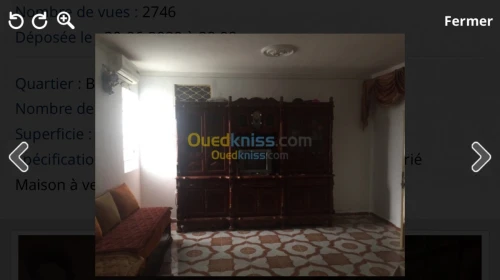 Vente Villa Tlemcen Bensekrane