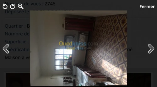 Vente Villa Tlemcen Bensekrane