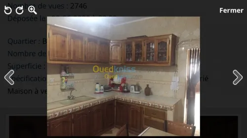 Vente Villa Tlemcen Bensekrane