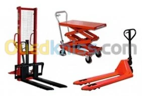 fabrication differents type  chariots 