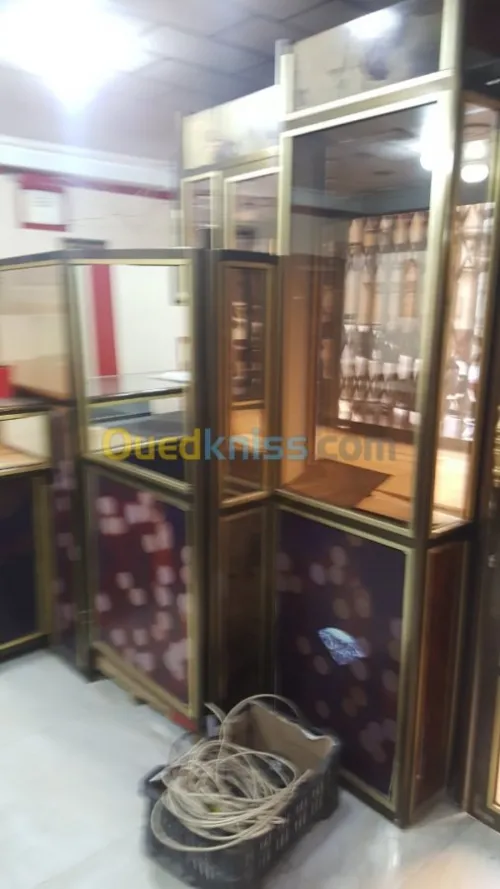 vente vitrine et comptoirs