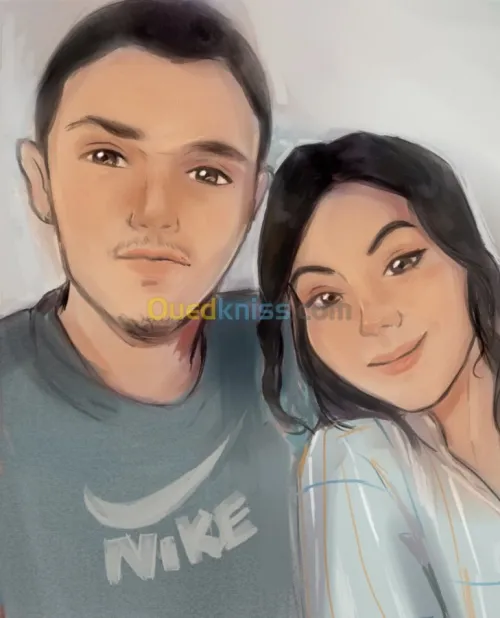 Dessin, portrait digital