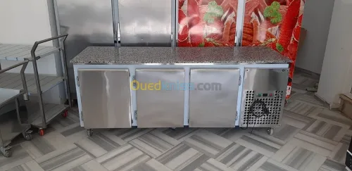 table refrigéré marbre 02 metre 