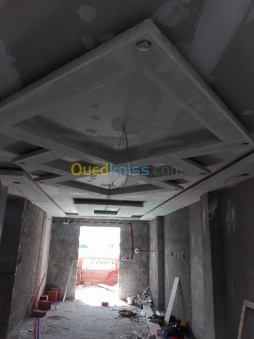 Placoplatre simple et décoration