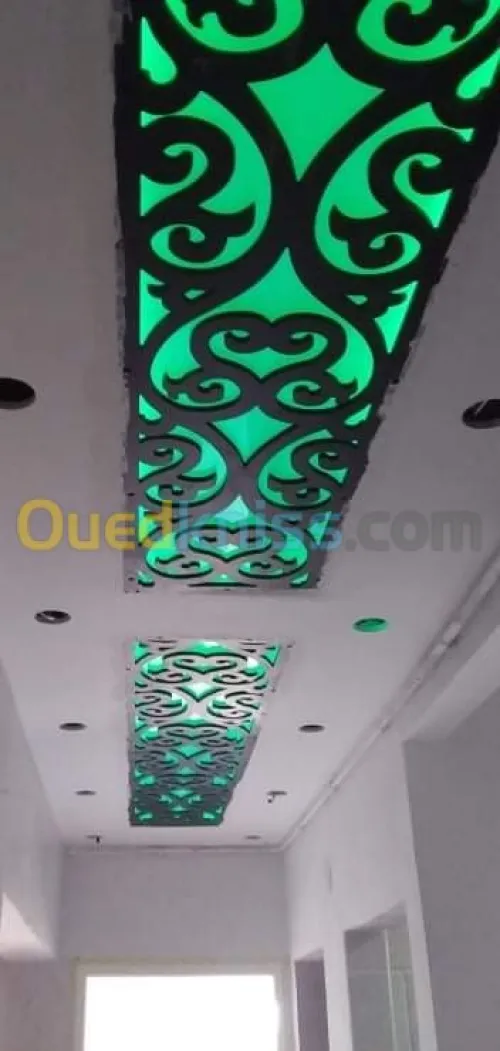 Placoplatre simple et décoration