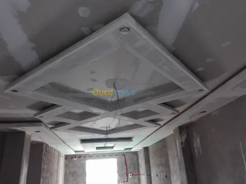 Placoplatre simple et décoration