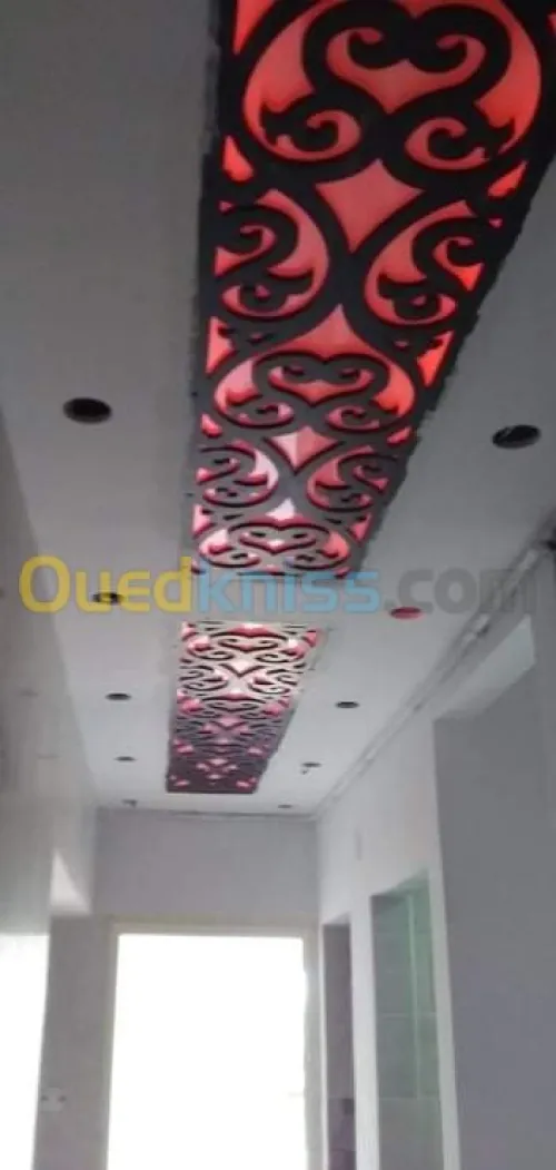 Placoplatre simple et décoration