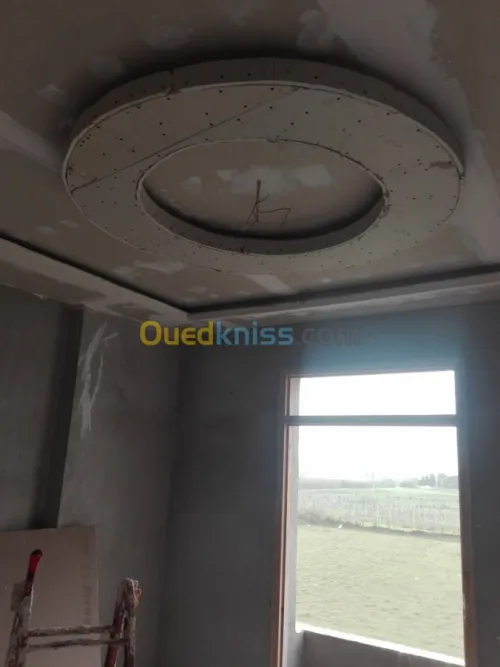 Placoplatre simple et décoration