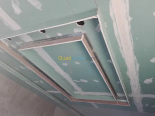 Placoplatre simple et décoration