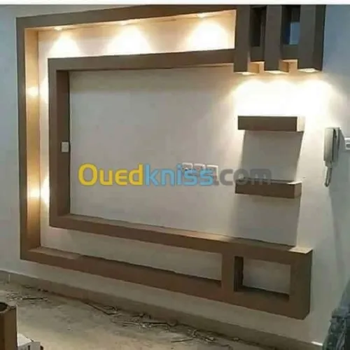 Placoplatre simple et décoration