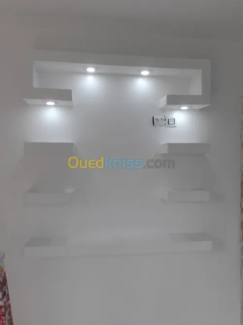 Placoplatre simple et décoration