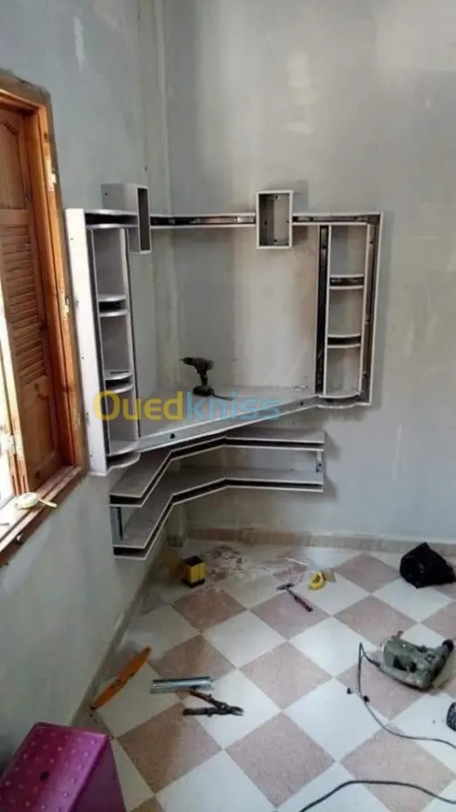 Placoplatre simple et décoration