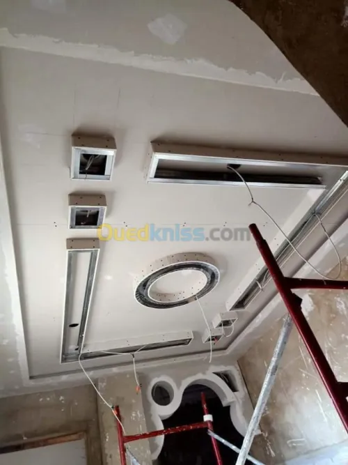 Placoplatre simple et décoration