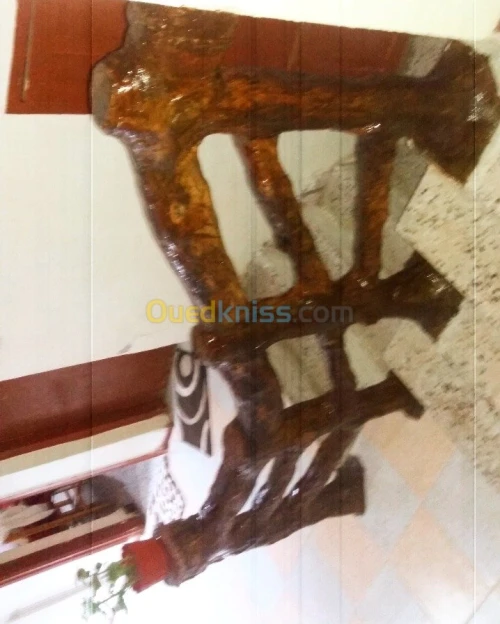 Décoration en faux bois 