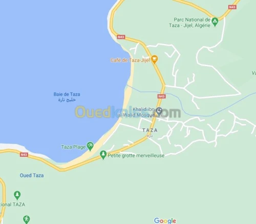 Vente Terrain Jijel Ziama mansouriah