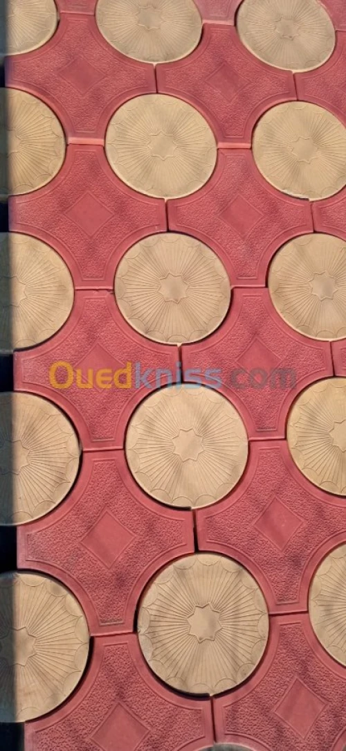 Pave trotoire autobloquant couleur 