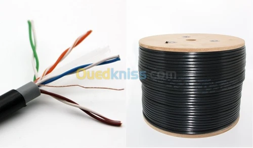 Cable réseaux Outdoor CAT6 FTP Exterieur
