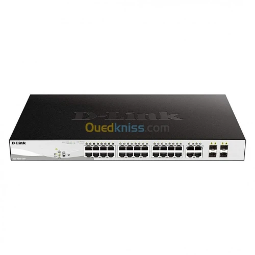 Switch 24 Ports 4 SFP COMBO Smart Manageable  DGS-1210-28 D-link